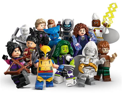 lego marvel minifigures 71039